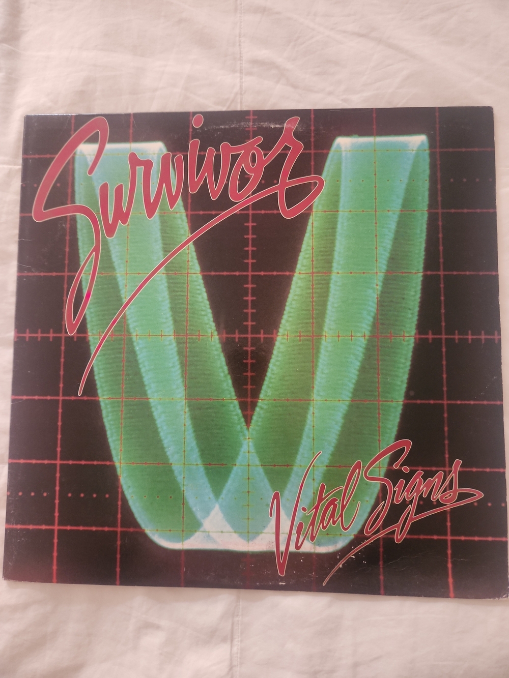 Survivor Vital Signs Vintage Vinyl -- DJ COPY NEVER PLAYED